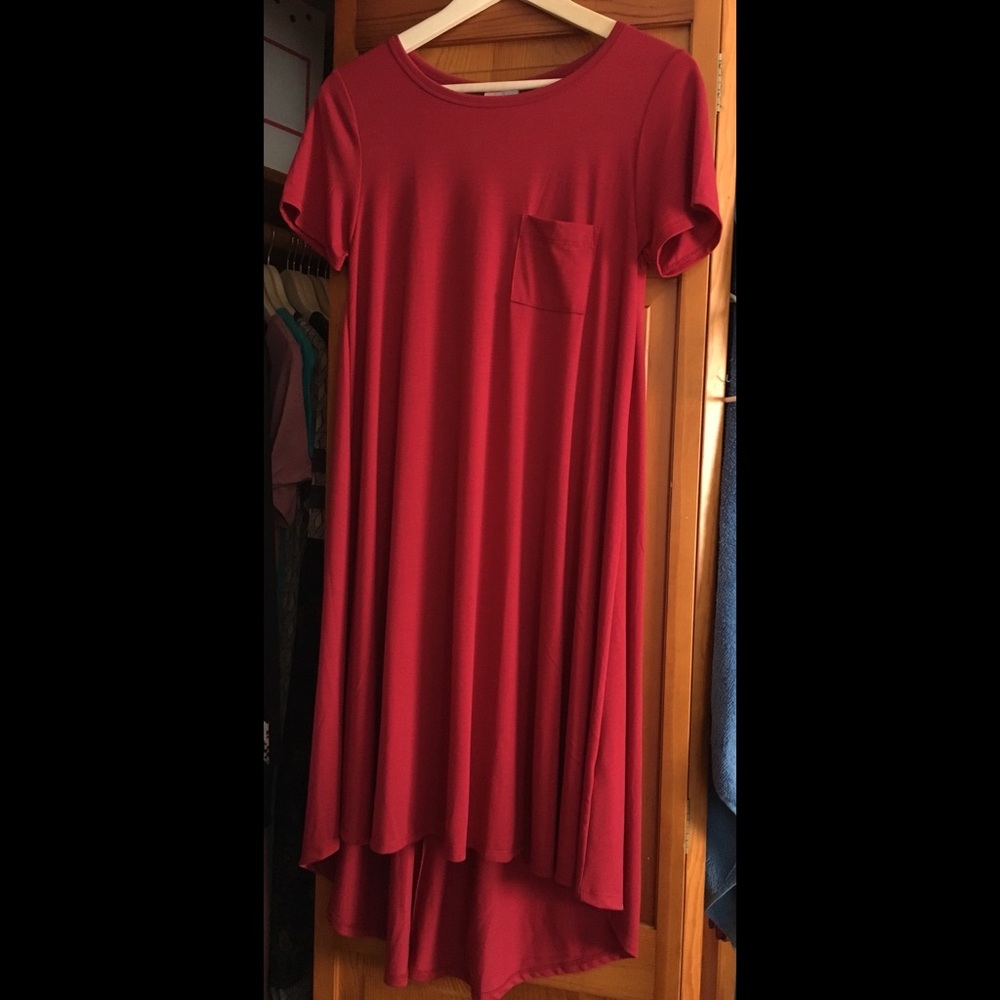 Maroon LuLaRoe Carly